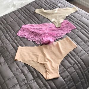 Victoria secret panties 3 pairs